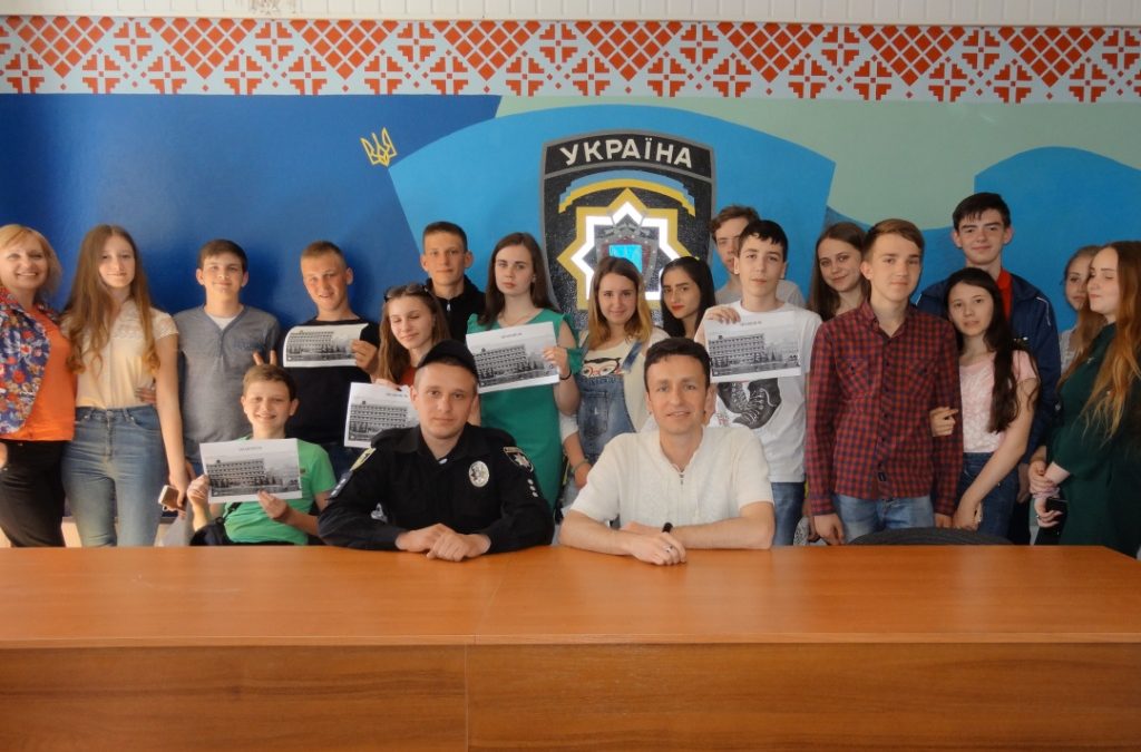Урок правознавства – на екскурсії до відділу поліції