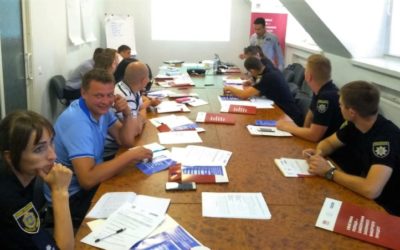 На Черкащині півсотні поліцейських вчилися ефективно реагувати на виборчі порушення