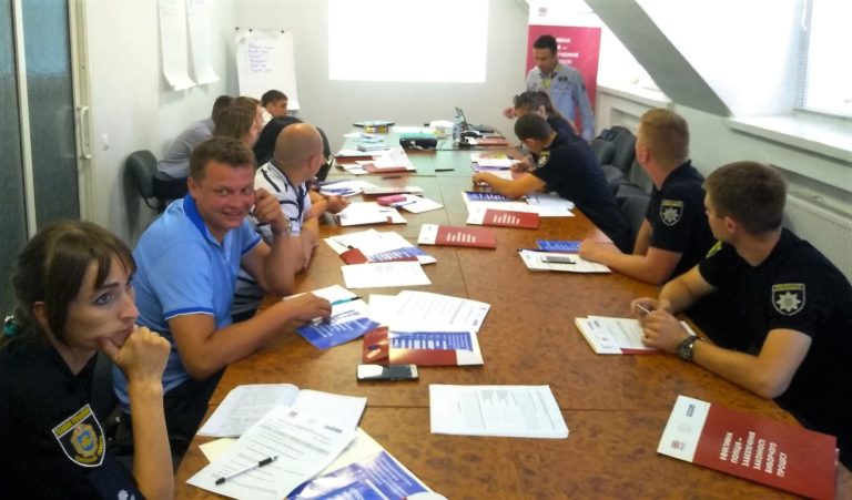 На Черкащині півсотні поліцейських вчилися ефективно реагувати на виборчі порушення