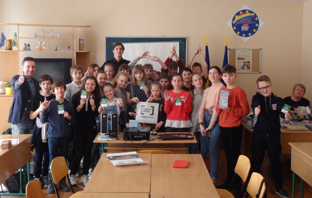 Правопросвітництво – спільно з патрульною поліцією