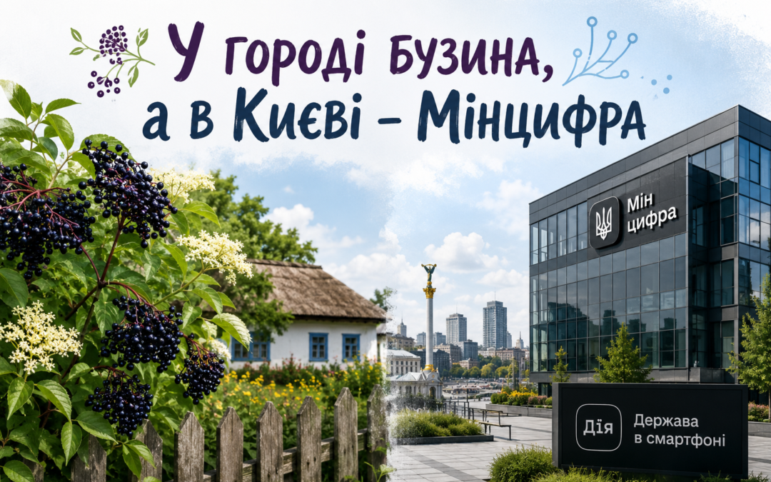 У городі бузина, а в Києві – Мінцифра